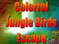 খেলা Colorful Jungle Birds Escape