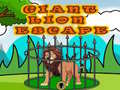 খেলা Giant Lion Escape