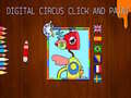 খেলা Digital Circus Click and Paint