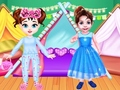 খেলা Baby Taylor Pajama Party