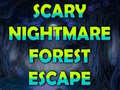 খেলা Scary Nightmare Forest Escape