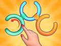 খেলা Untangle Rings Master