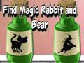 খেলা Find Magic Rabbit and Bear