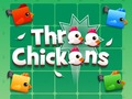 খেলা Three Chickens