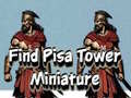 খেলা Find Pisa Tower Miniature