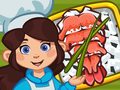 খেলা Giant Sushi Merge Master