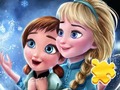 খেলা Jigsaw Puzzle: Ice Sister