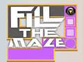 খেলা Fill the Maze