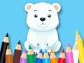 খেলা Coloring Book: Polar Bear