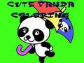 খেলা Cute Panda Coloring