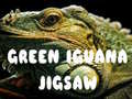 খেলা Green Iguana Jigsaw