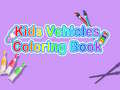 খেলা Kids Vehicles Coloring Book