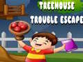 খেলা Treehouse Trouble Escape
