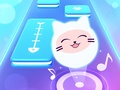 খেলা Music Cat! Piano Tiles Game 3D