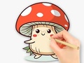 খেলা Coloring Book: Mushroom