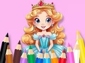 খেলা Coloring Book: Flower Princess