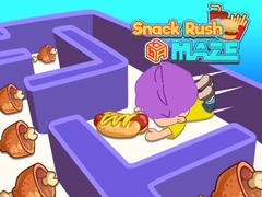 খেলা Snack Rush Maze