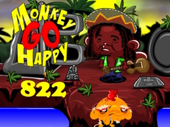 খেলা Monkey Go Happy Stage 822