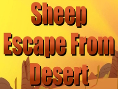 খেলা Sheep Escape From Desert
