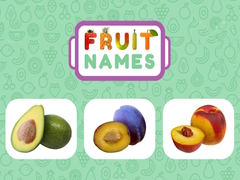 খেলা Fruit Names