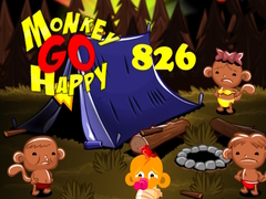 খেলা Monkey Go Happy Stage 826