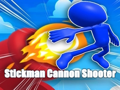 খেলা Stickman Cannon Shooter