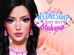 খেলা Wednesday Soft Girl Makeup