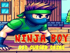 খেলা Ninja Boy and Cursed Coins