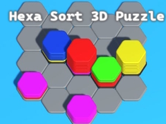 খেলা Hexa Sort 3D Puzzle