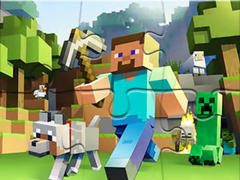 খেলা Jigsaw Puzzle: Minecrafter