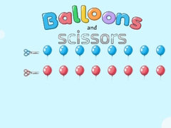 খেলা Balloons And Scissors