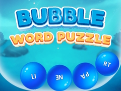 খেলা Bubble Word Puzzle