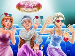 খেলা Ice Family Movie Night
