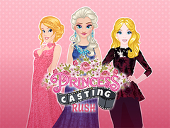 খেলা Princesses Casting Rush