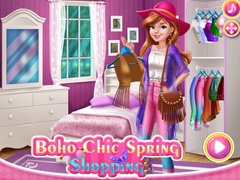 খেলা Boho Chic Spring Shopping