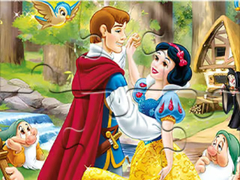 খেলা Jigsaw Puzzle: Snow White Dancing