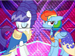 খেলা Jigsaw Puzzle: Little Pony Stage