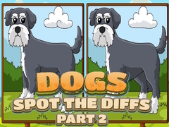 খেলা Dogs Spot the Diffs Part 2