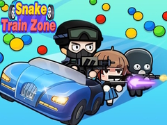 খেলা Snake Train Zone