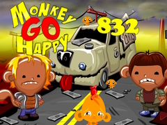 খেলা Monkey Go Happy Stage 832
