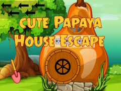 খেলা Cute Papaya House Escape