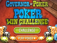 খেলা Governor of Poker Poker Challenge