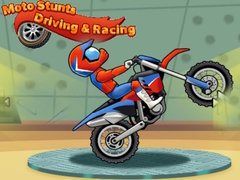 খেলা Moto Stunts Driving & Racing