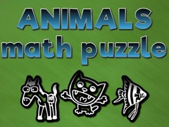 খেলা Animals Math Puzzles