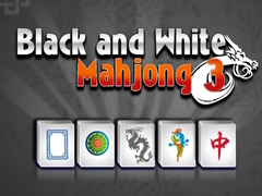 খেলা Black and White Mahjong 3