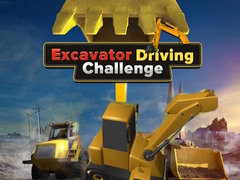খেলা Excavator Driving Challenge
