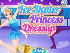 খেলা Ice Skater Princess Dressup