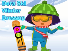 খেলা Dora Ski Winter Dressup