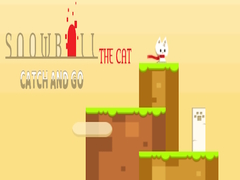 খেলা Snowball The Cat Catch and Go