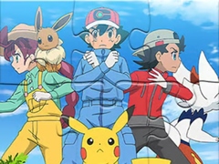 খেলা Jigsaw Puzzle: Pokemon Clan